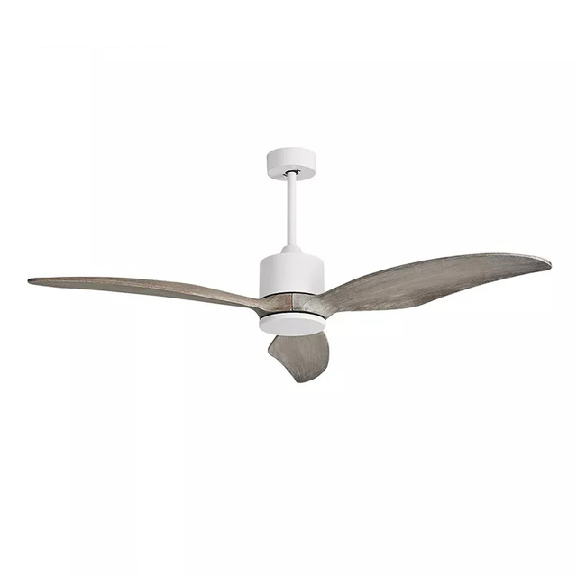 Wood Commercial Rotation Summer Bedroom Ceiling Fan With Light