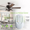 52 Inch Modern Decorative Indoor Farmhouse Ceiling Fan With Remote