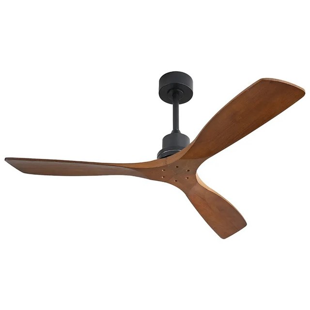 52 Inch Home Decorative Flush Ceiling Fan With Remote