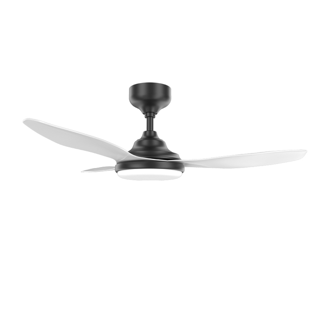 38 Inch Morden Remote Control 3 Color Dimming Metal Copper Motor 3 Blades Ceiling Fan With Light