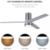 52 Inch 220V Multifunction Led Ceiling Fan with Light