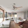 52 Inch Indoor 5 Blades Led Ceiling Fans With Remote Control