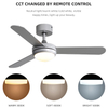 3 Blades Dc Motor Decorative 42 Inch Ceiling Fan With Remote