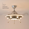 UFO Extra-Terrestrial Decorative Modern Led Ceiling Fan 