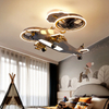 Decoration Cartoon 3 Color Dimmable App Control Ceiling Fan 