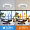 Indoor Smart Flush Mount 20 Inch Living Room Ceiling Fan With Lights