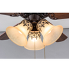 42inch Classical Style 5blades Ceiling Bedroom Fan with Remote Control Ceiling Fan with Light