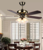 Indoor Decorative Living Room 5 Blade 42 Inch Ceiling Fan With Light