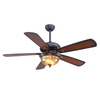 52 Inch Classic Style 5 Blades Electric Ceiling Fan With Light