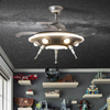 UFO Extra-Terrestrial Decorative Modern Led Ceiling Fan 