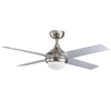 48 Inch Modern Bronze Led Ceiling Fan With Light