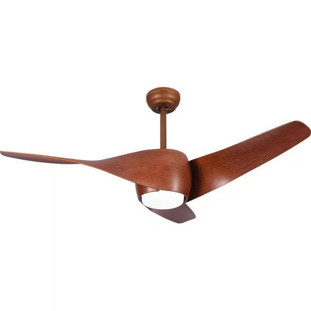 52 Inch Orient Style Wooden Ceiling Fan Lamp 