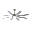 60 Inch New Design Mute Industrial Led Ceiling Fan With Light And Remote