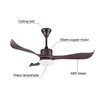 52 Inch Classic Style Electric Motor Cooling Fan Remote Control LED Ceiling Fan Light Kits