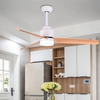 52 Inch Modern Design Air Conditioning Winded Machine Lower Noise Ceiling Fan With Led Light