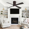 48 Inch Living Room Modern Smart Ceiling Fan With Light KBS-4836