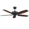 Remote Controlled 52 Inch 3 Blade Ceiling Fan Without Light