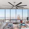 66 Inch Remote Control Smart Big Modern Ceiling Fan With Light KBS-66K002