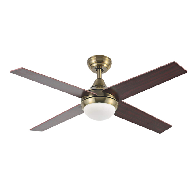 48 Inch Modern Bronze Led Ceiling Fan With Light