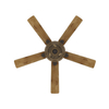 52 Inch Low Profile Modern Ceiling Fan With Light And Remote