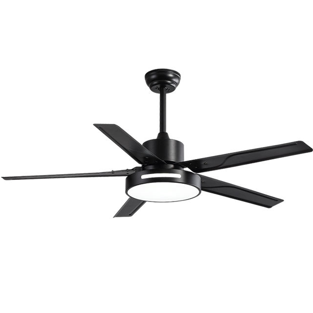 52 Inch Chandelier Fan Remote Control Ceiling Fan with Light 