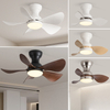 22 Inch American Styles Low Noise Children Bedroom Smart Modern Led Ceiling Fan With Light And Remote