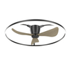 40 Inch Low Profile Flush Mount Ceiling Fan With Light