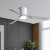 52 Inch Remote Control Led Modern Living Room Ceiling Fan For Indoor