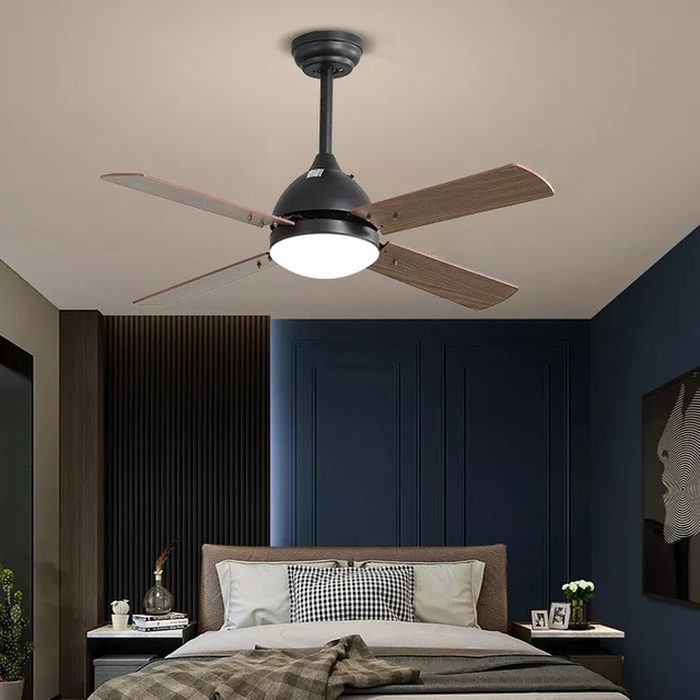 Bedroom 42 Inch Remote Control Ceiling Fan Light With Remote