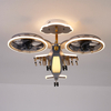 Decoration Cartoon 3 Color Dimmable App Control Ceiling Fan 