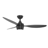 52 Inches Simple Styles Indoor 3 Blade Energy Saving Motor Decorative Ceiling Fan With Light