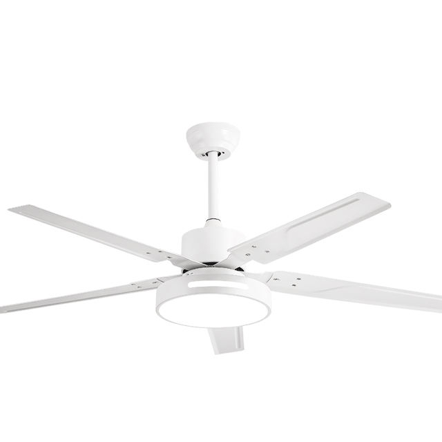 52 Inch Chandelier Fan Remote Control Ceiling Fan with Light 