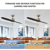 60 Inch Hot Sale Solid Wood Blades Ceiling Fan 