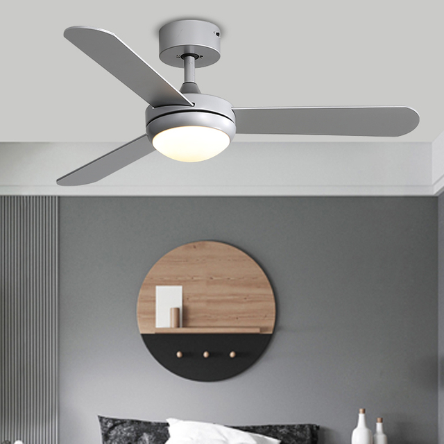 3 Blades Dc Motor Decorative 42 Inch Ceiling Fan With Remote