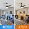 54 Inch Indoor Smart Modern Ceiling Fan With Remote Control KBS-54K002