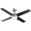 48 Inch Modern Bronze Led Ceiling Fan With Light