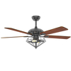 52 Inch Decorative Reversible Bldc Motor 5 Wood Blade Ceiling Fan