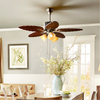 48 Inch Hot Sale Led Ceiling Bedroom Fan with Remote Control Ceiling Fan with Light