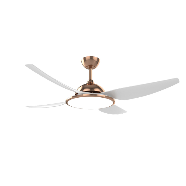 55 Inch Decoration Indoor 4 Blades Led Ceiling Fan With Remote Control Ceiling Fan Light Lamp