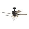 48 Inch Classics Indoor Living Room Smart Reversible BLDC Motor Modern Ceiling Fan With Light