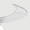 42 Inch ABS Blades Retractable LED Ceiling Fan with Light