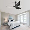 Low Profile Reversible 52 Inch Solid Wood Ceiling Fan KBS-52K037