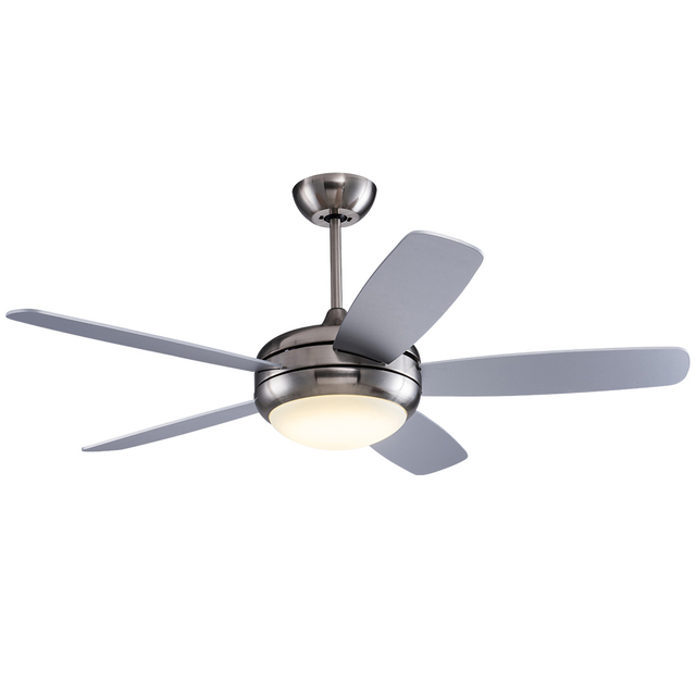 52 Inch Wholesale Prices Modern Fans Ceiling Electric Plywood Blade 1 Lamp Ceiling Fan With LED Light