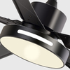 52 Inch Chandelier Fan Remote Control Ceiling Fan with Light 