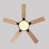 52 Inch Fan Light Dimmable Dc Motor Modern Remote Control Ceiling Fan With Light And Remote