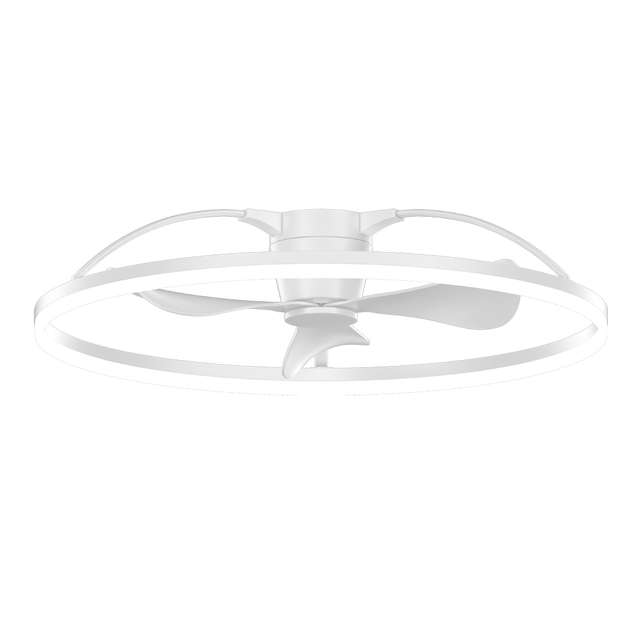 40 Inch Low Profile Flush Mount Ceiling Fan With Light