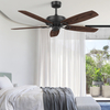 Remote Controlled 52 Inch 3 Blade Ceiling Fan Without Light