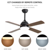 Bedroom 42 Inch Remote Control Ceiling Fan Light With Remote