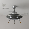 UFO Extra-Terrestrial Decorative Modern Led Ceiling Fan 