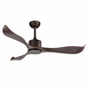 52 Inch Blade DC Ceiling Fan Decorative Speed Control Air Conditioning ABS Plastic Remote Control Ceiling Fan without Light